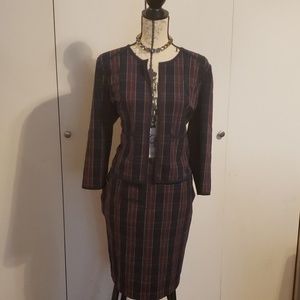 woman's skirt suit